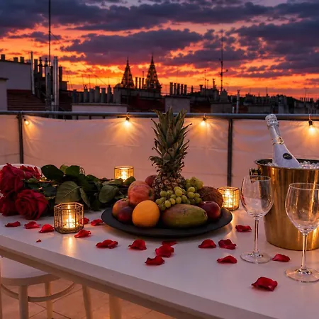 Appartement Skyline Jacuzzi Praag